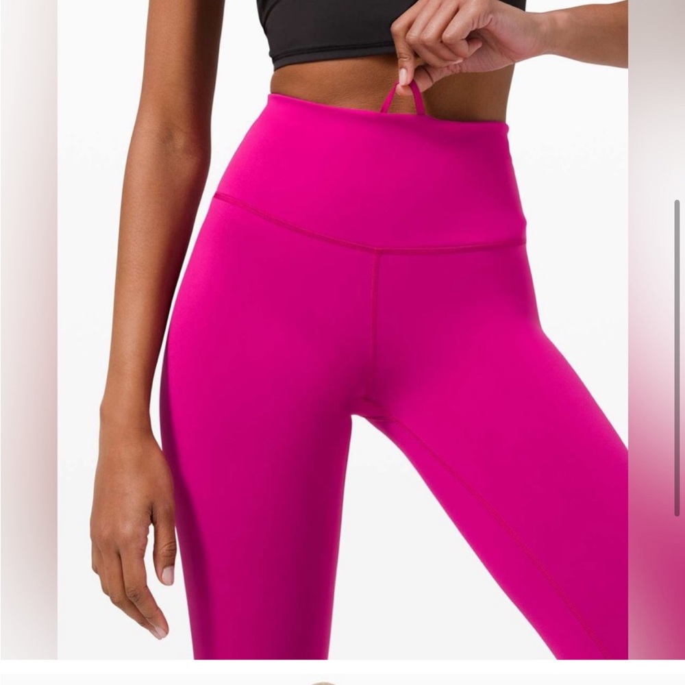 Lululemon align Ripened Raspberry Leggings, size 4 - Picture 4 of 7